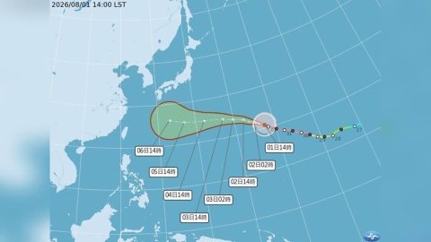 強颱白海豚會轉彎?下週六影響最劇烈 氣象署曝「路徑3走向」