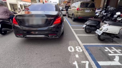 超奇葩！台中赫見「輪班停車格」挨批擾民　汽機車停錯恐收罰單