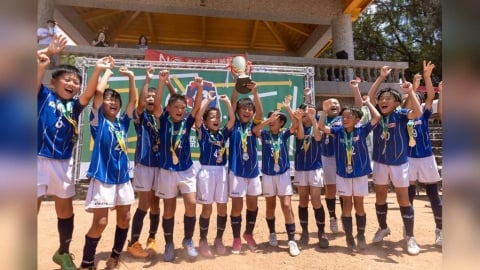 足球/122隊齊聚淡水!關島首度來台、日本人氣隊奪冠 外隊齊喊:明年再來