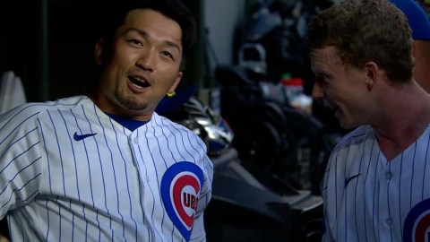 MLB(影)/鈴木誠也開轟笑嘻嘻、大谷雙安苦哈哈!道奇挨四轟遭小熊「開魯閣」
