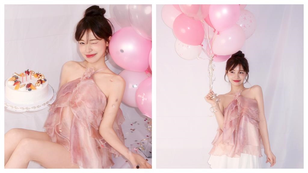 李多慧27歲生日辣照曝光！粉嫩薄紗公主造型裝　7.4萬人全被電翻