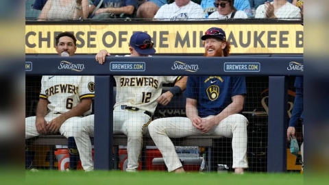 MLB(影)/開心的「五月天」!加盟爭冠勁旅超興奮 釀酒人全大聯盟首支70勝