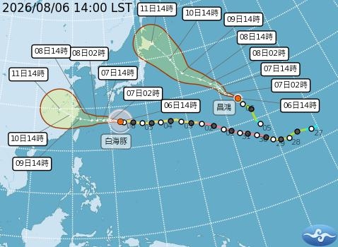 白海豚龜速擦邊!「這區」仍躲不過雨彈 粉專示警「影響台時間拉長」:巴威輕量版