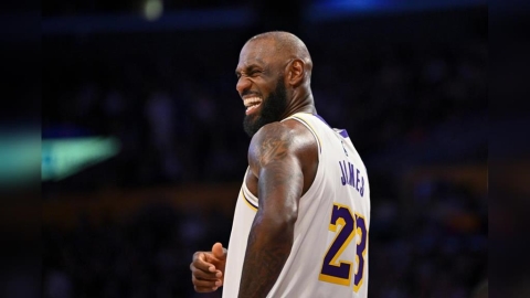 NBA(影)/詹皇和七六人合約到2028年夏天結束!專家建議何不第5度參加奧運?