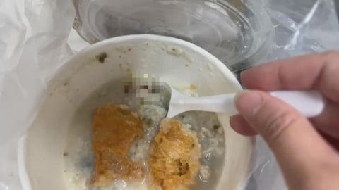 粥品連鎖店驚見蟑螂 民眾險吃下肚!衛生局查出缺失
