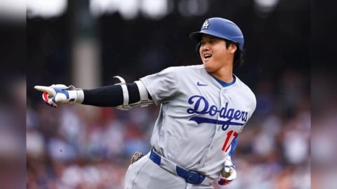 MLB(影)/大谷翔平發威!本季首度敲雙響砲單場繳「猛打賞」!道奇依舊苦吞6連敗