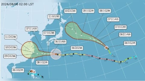 中颱白海豚漸逼近！專家點出「對台威脅大小」關鍵因素　最新預測路徑曝