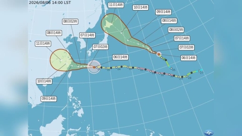 白海豚逼近台灣!最快明發海警 政院點名「這些地方」最危險