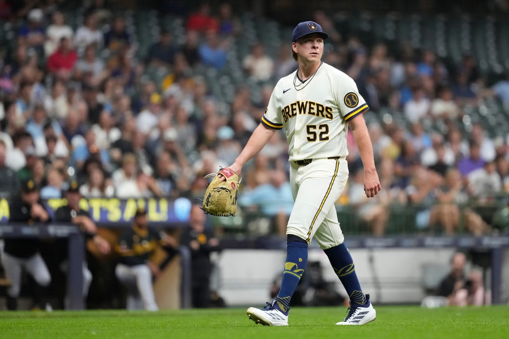 MLB(影)/連飆8K差2人追平歷史!哈里森雙腿抽筋無奈退場 復出戰留下遺憾
