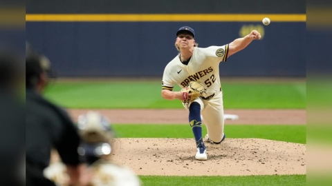 MLB(影)/連飆8K差2人追平歷史!哈里森雙腿抽筋無奈退場 復出戰留下遺憾