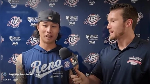 MiLB(影)/林昱珉英文受訪!「優質先發+流利口條」被讚爆 網:有Ray的感覺