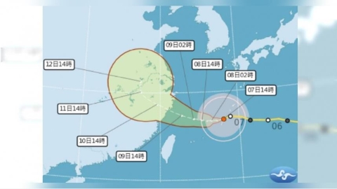 白海豚颱風來勢洶洶!移動變慢、外圍環流發威 北台週末恐迎狂風暴雨