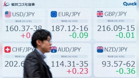 日本3度「秘密干預」匯市豪砸11.7兆日圓　4月底單日規模創新高