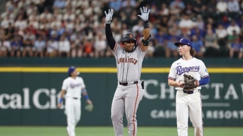 MLB(影)/巨人清倉菜鳥外野手冒出頭!小聯盟超過3千打席後大聯盟首安出爐