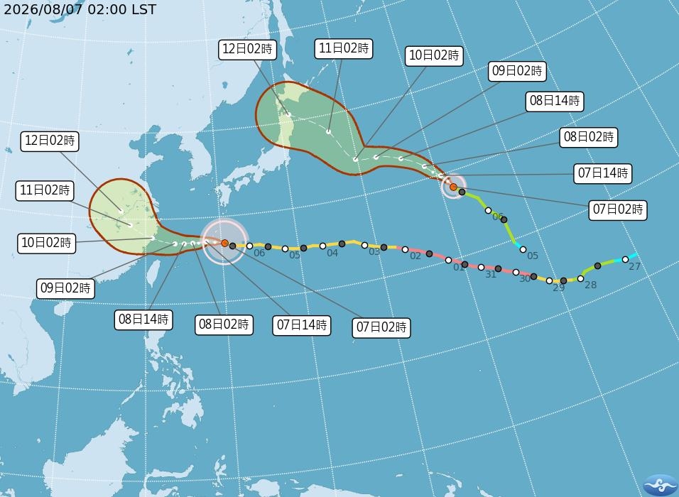 父親節「放颱風假縣市」擴大?白海豚「暴風侵襲率」曝光 這縣市達64%最高