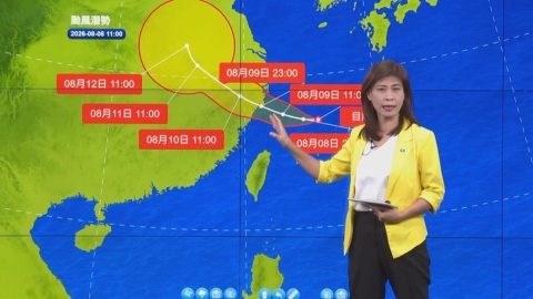 白海豚暴風圈已觸北部海面!中部以北嚴防豪雨 這些縣市恐吹9級強風