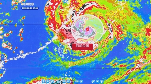 白海豚「超胖暴風圈」掠台!北部豪雨不斷 這些縣市嚴防強風