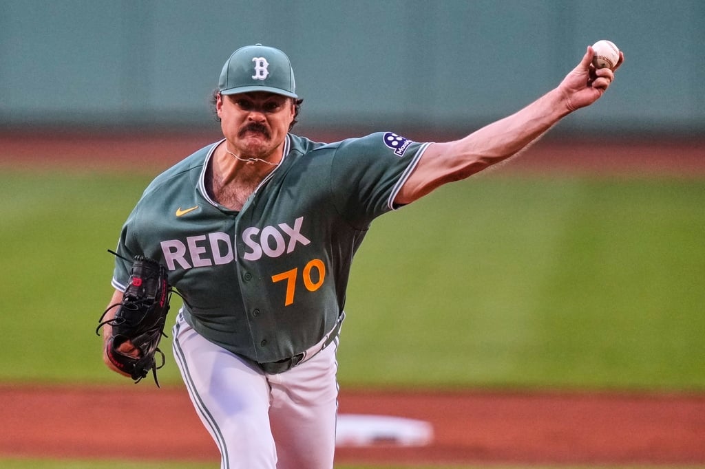 MLB(影)/「小鬍子」托勒84球狂飆14K!紅襪新王牌一戰寫下40年神紀錄