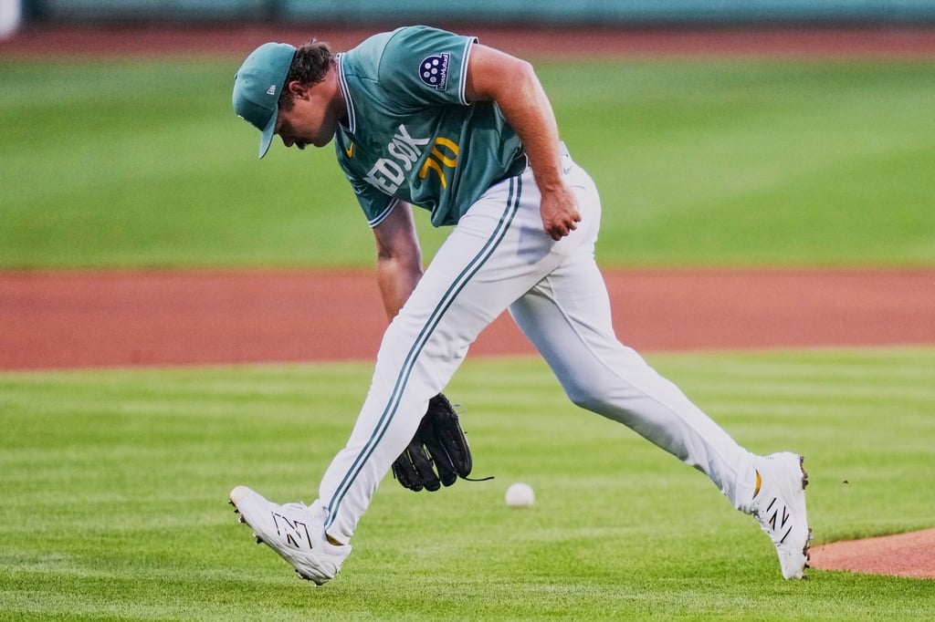 MLB(影)/「小鬍子」托勒84球狂飆14K!紅襪新王牌一戰寫下40年神紀錄