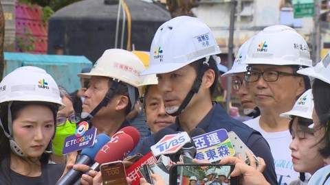 台北沒颱風假!蔣萬安「勘災帥照」吸2千留言痛罵 本人回應了