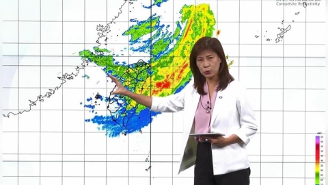白海豚逐漸遠離!這時將登陸中國浙江 全台天氣依舊不穩定