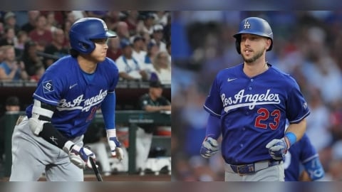 MLB(影)/塔克稱讚大谷翔平拚勁十足!快腿逼出致勝安打帶領球隊止敗