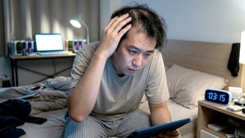 研究探討晚睡與雄性禿的關聯：醫師提醒睡眠習慣也是頭髮健康管理的一環