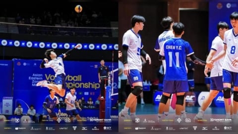 排球/台灣男排直落三擊退香港奪勝!亞洲東區排球錦標賽排名以第5名作收
