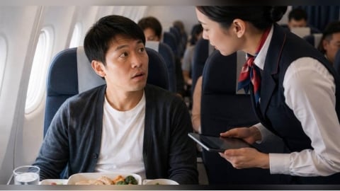 只是想吃清淡!他搭機點「糖尿病餐」遭廣播3次 衝櫃檯傻眼了