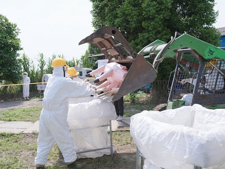 中央地方聯合辦理「生物病原災害防救演習」 立百病毒感染症演練首次登場
