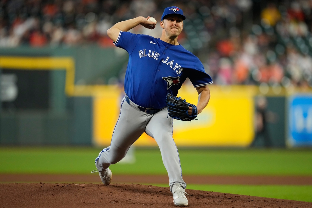 MLB(影)/藍鳥新投手泰昂主場首秀就傷退!先發輪值又拉起警報