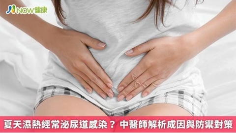 夏天濕熱經常泌尿道感染? 中醫師解析成因與防禦對策