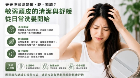 頭皮一出油就猛洗？夏季洗頭更要留意過度清潔與摩擦