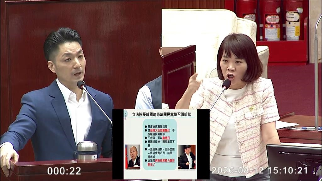 簡舒培辣問「挺韓國瑜or傅崐萁」? 蔣萬安這樣答