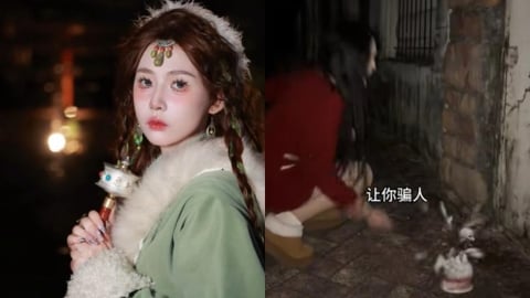 昔拿棺材釘爆砸觀音像!24歲正妹網紅生前最後影片「竟傳詭異男笑聲」畫面曝光