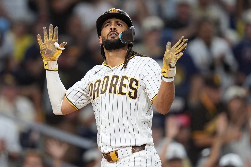 MLB(影)／小大帝士第164轟超越55年傳奇！教士隊史排名僅次馬查多