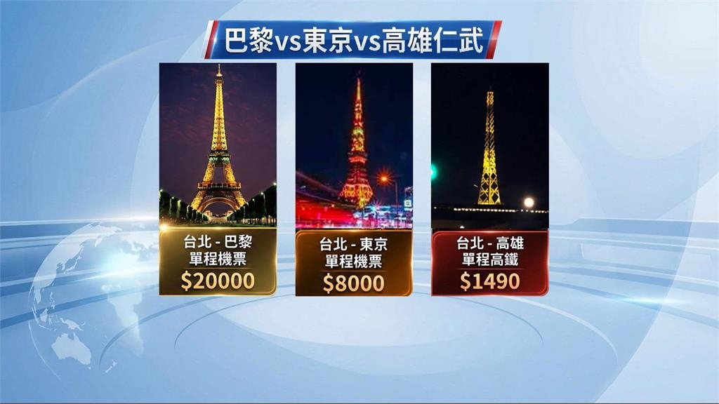 神似東京鐵塔! 高壓電塔改建 仁武「光之塔」夜晚點燈充滿意境