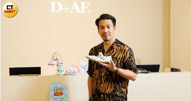 D+AF執行長張士祺表示,中山商圈具有高人流,是零售品牌的兵家必爭之地,目前在商圈已有2間分店,如有適合的店面釋出,不排除再開第3間店。(圖/侯世駿攝)