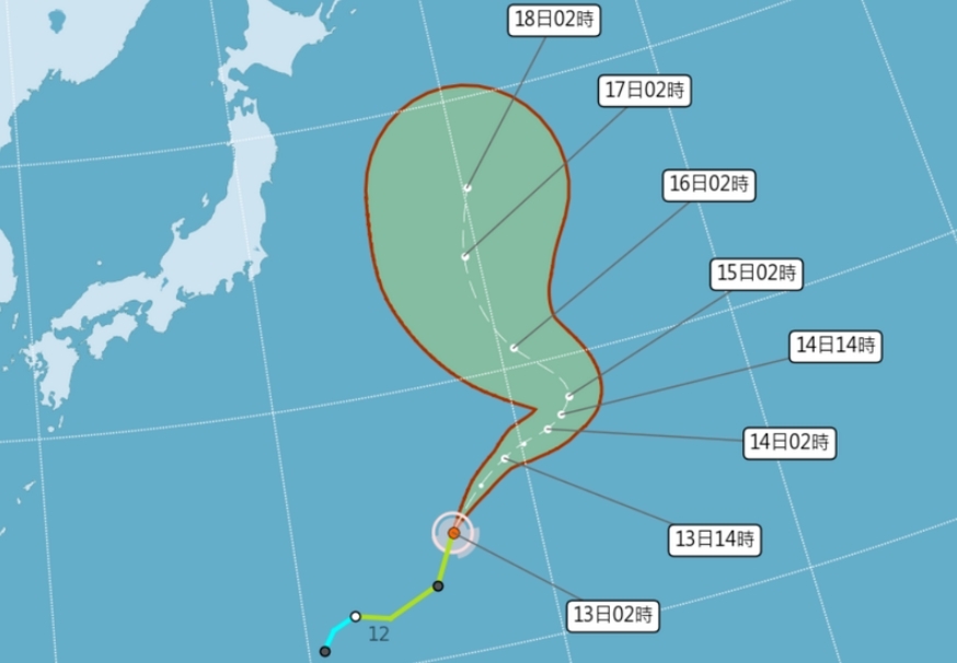 快新聞／全台悶熱！西半部午後慎防大雨　吳德榮曝南卡可能路徑