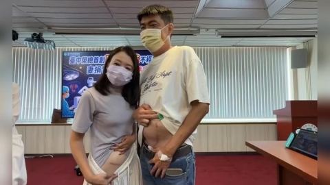 鶼鰈情深!不捨尪洗腎受苦 妻「達文西手術」捐腎救夫大成功