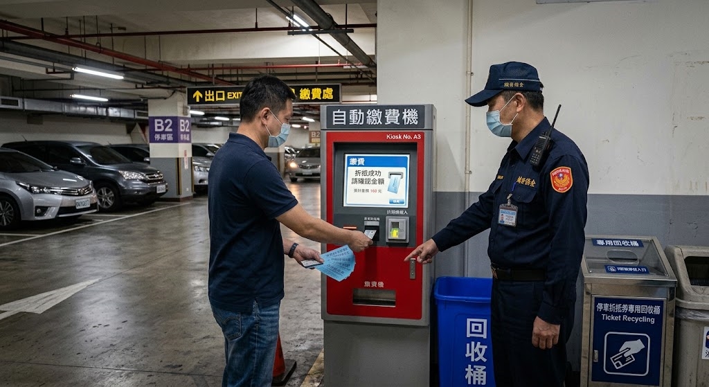 不准留停車折抵券？賣場爆派人「監督繳費機」網傻眼：太摳　他曝真實目的