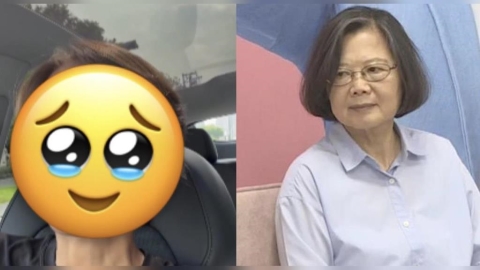 她超像梁詠琪被本人認證 開口風雲變色「竟釣小英神回」網笑翻:總統級吐槽
