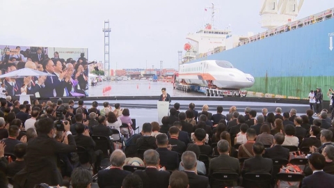 睽違22年同一碼頭!高鐵新車抵台 最快明年7月載客、2028年上線營運