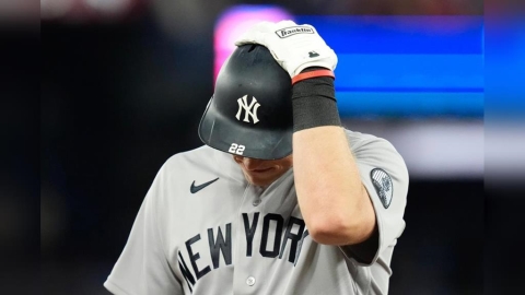 MLB(影)/洋基打線持續崩盤苦吞3連敗!「米飯哥」打擊疲軟不振自承很沮喪
