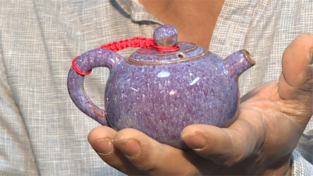 冰雕師轉型陶藝創作!5年沒收入成功燒出紅紫鈞釉茶壺