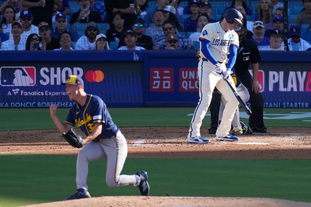 MLB(影)/大谷翔平打爆161公里火球!米肖羅斯基滿壘用3球三振討回顏面