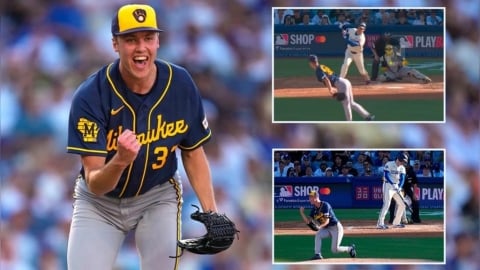MLB(影)/大谷翔平打爆161公里火球!米肖羅斯基滿壘用3球三振討回顏面