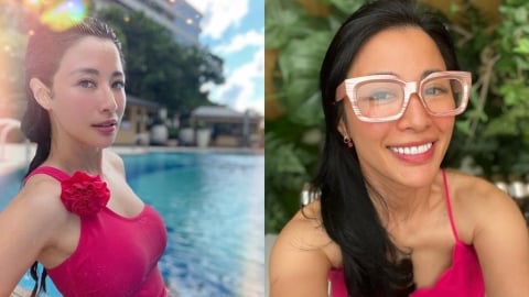 李蒨蓉「內褲拉到溝」躺陌生男旁!對方老婆突衝進抓人…她驚恐「全裸險被看光」