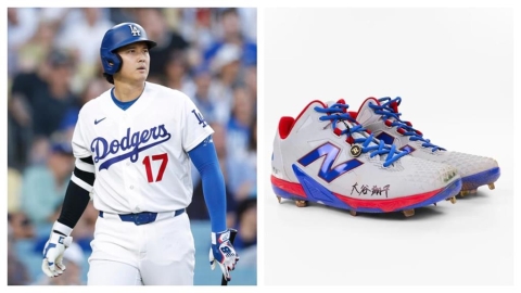 MLB／你沒看錯！大谷翔平實戰釘鞋「破千萬」超越喬丹將近5倍創史上新高