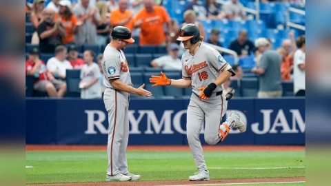 MLB(影)/468英尺怪力彈飛越足球場!梅奧轟進光芒球場沒人到過的「神祕禁區」